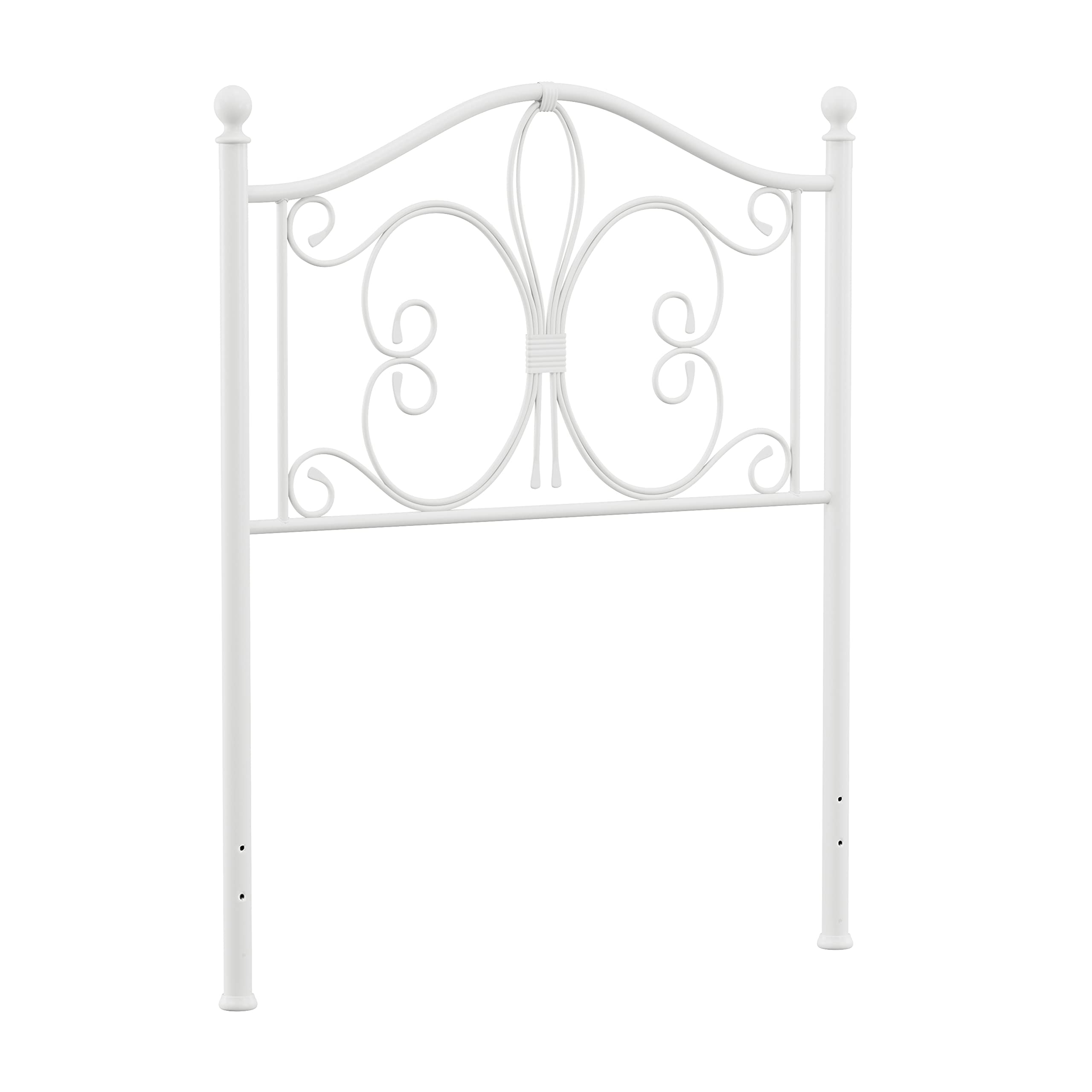 Hillsdale Ruby Twin Headboard - White Wooden Bed Frame Without Footboard | Perfect for Kids' Rooms, Guest Bedrooms & Small Spaces