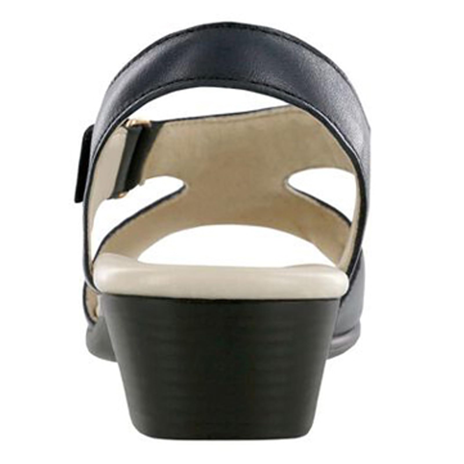 SAS Women's Comfort Heeled Sandals - Breathable Leather Summer Dress Shoes for Weddings, Parties & Office Wear