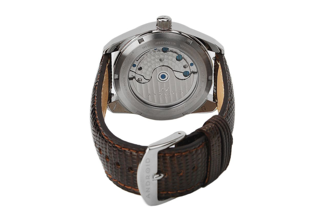 ANDROID Impetus Double Escapement Automatic Watch AD546AS - Premium Men's Mechanical Timepiece for Business & Formal Occasions