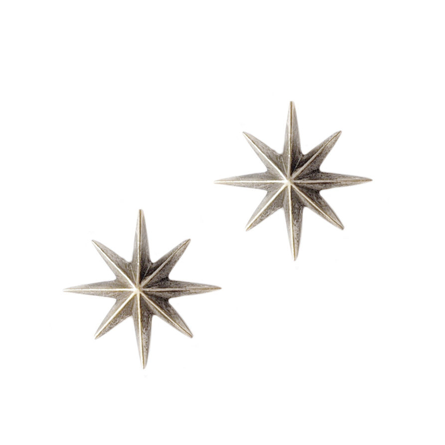 Starburst Stud Earrings for Women - 40% Off Sale - Sparkling Crystal Rhinestone Earrings for Daily Wear & Special Occasions