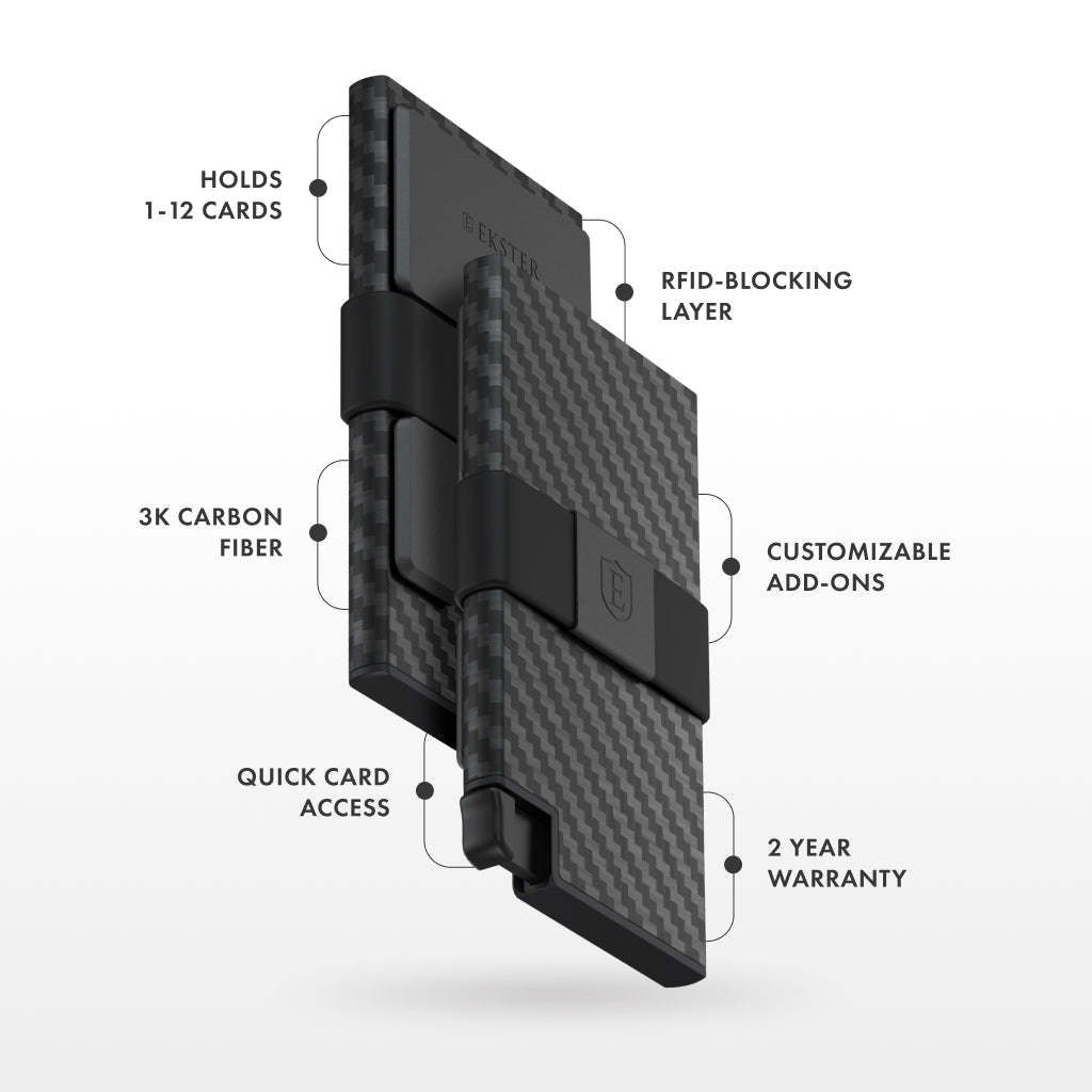 Ekster RFID Blocking Slim Wallet - Premium Leather Card Holder for Men & Women - Perfect for Travel, Business & Everyday Use