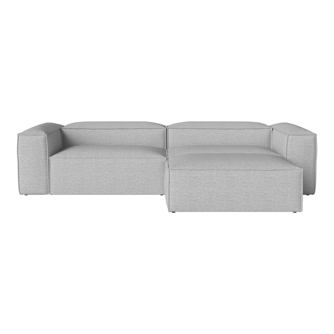Cosima 2 Seater Sofa with Large Pouf - Modern Living Room Furniture for Small Spaces, Apartment & Lounge Comfort - Perfect for Relaxing, Entertaining & Compact Home Decor