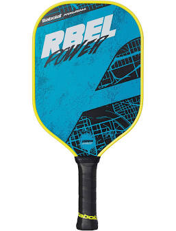 Babolat RBEL Power Pickleball Paddle - Premium Carbon Fiber Paddle for Competitive Play | Perfect for Outdoor & Indoor Court Games, Tournaments & Recreational Play