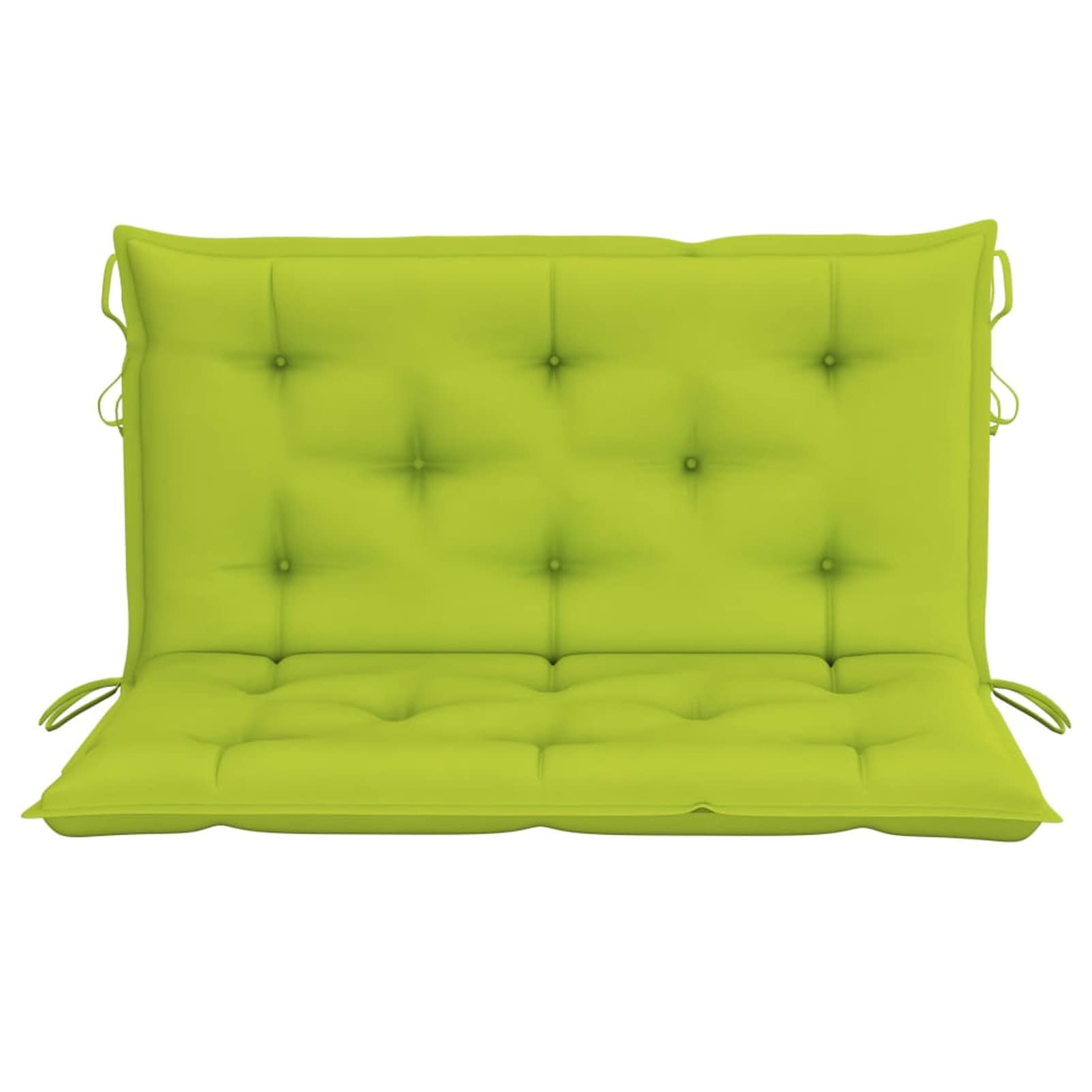 Tidyard Swing Chair Cushion - 39.4x19.7 Inch Outdoor Garden Hammock Seat & Back Cushion - Waterproof Fabric, Soft Comfort for Patio, Porch, Deck - Bright Green (100x50cm) - Perfect for Relaxing, Reading & Sunbathing