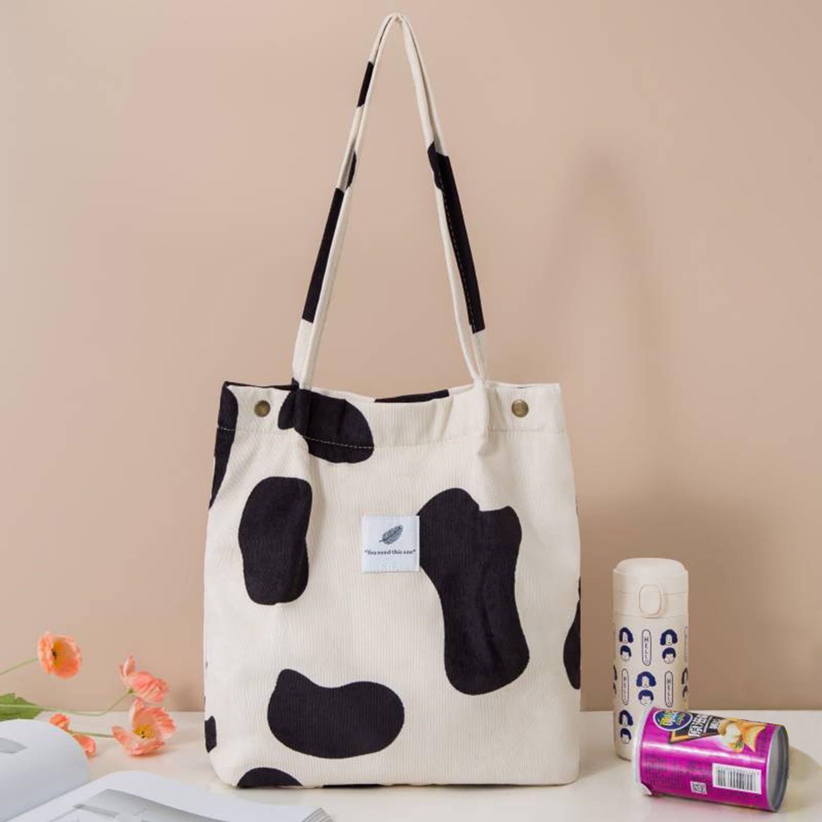 FITDON Large Tote Bag for Women - Spacious Shoulder Handbag with Inner Pocket - Perfect for Shopping, Work, Travel & Daily Use
