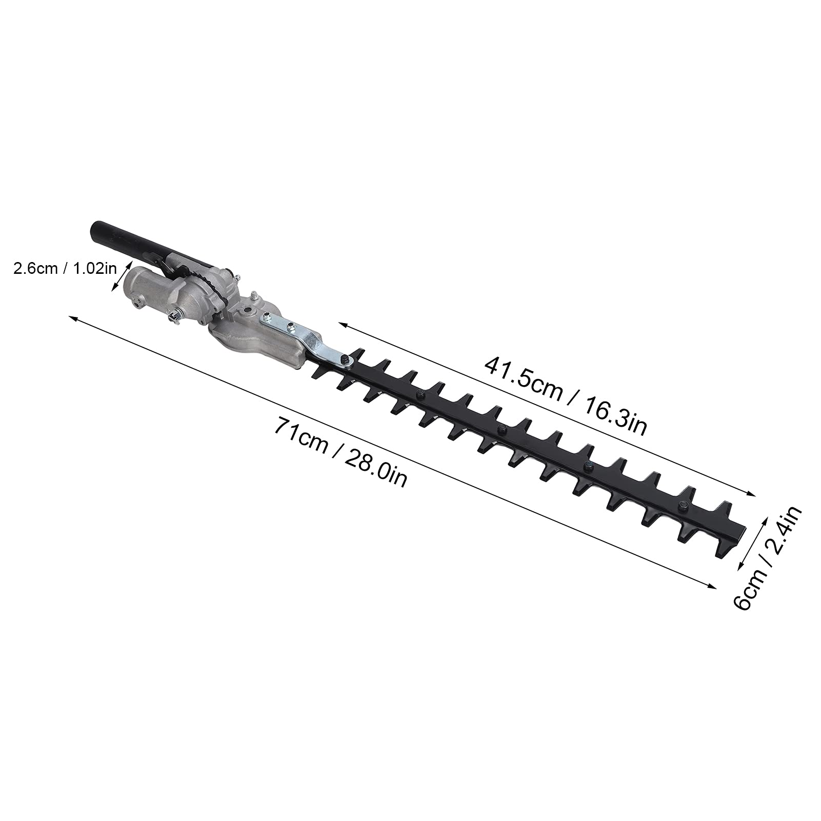 26mm Hedge Trimmer Blade Replacement for Brush Cutters & Garden Trimmers - Durable Attachment Parts for Professional Landscaping & Yard Maintenance