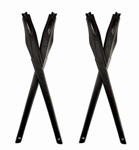 Black Temples W Black Socks - 2 Pairs