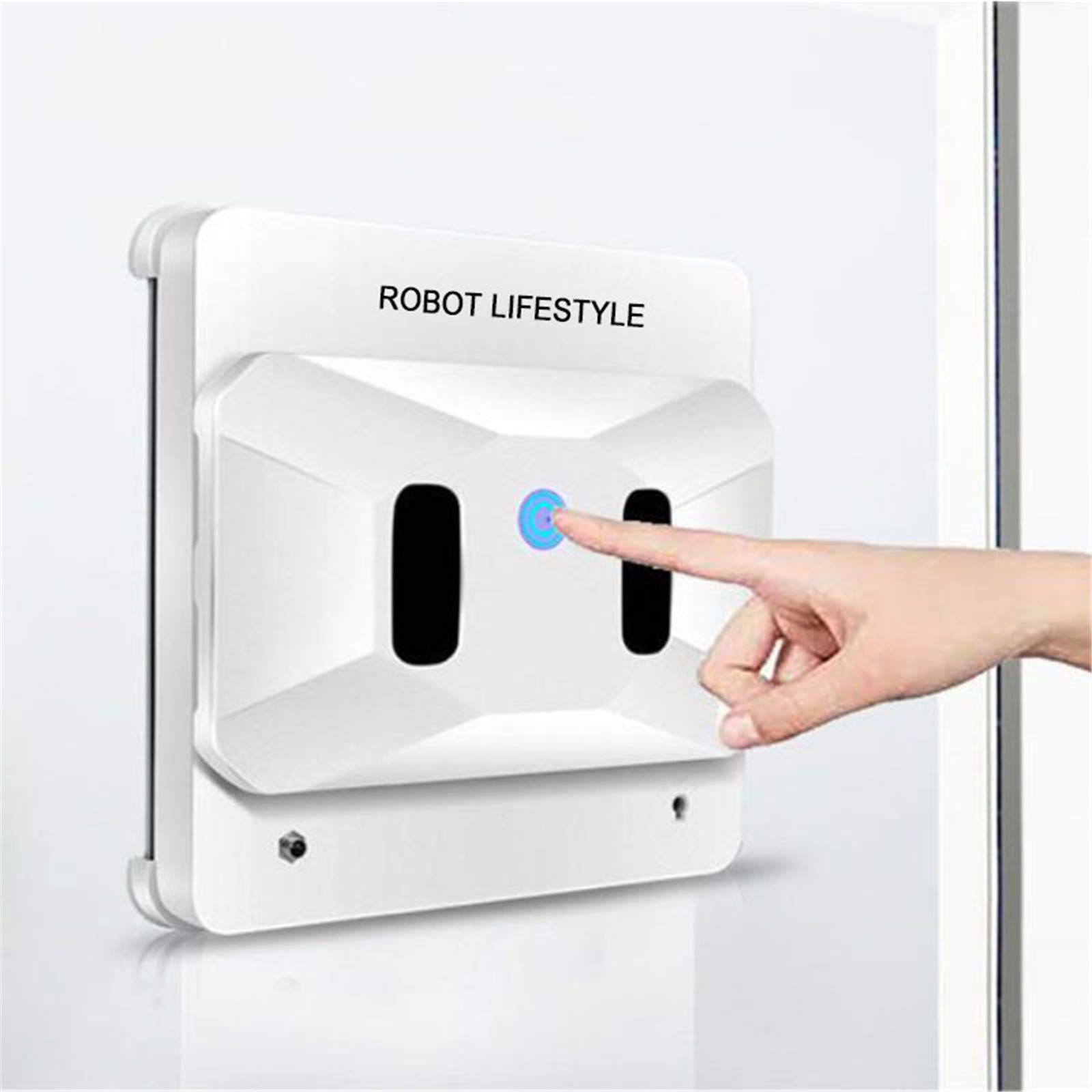 Smart Window Cleaning Robot - Automatic Electric Glass Vacuum Cleaner with Remote Control & Strong Suction | Perfect for High-Rise Windows, Skylights, and Hard-to-Reach Glass Surfaces