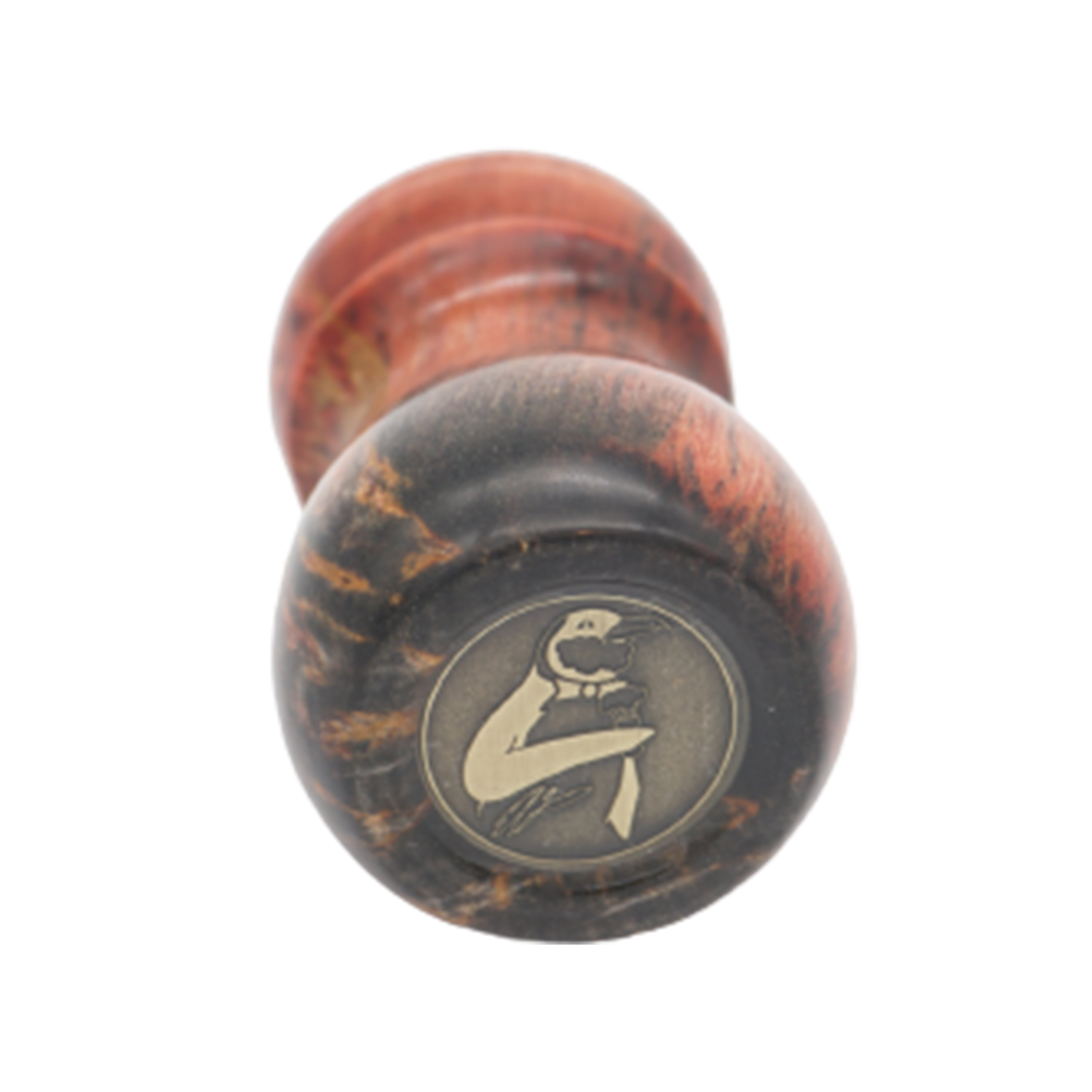 Premium Karelian Birch Stabilized Wood Handcrafted Shaving Brush Handle - Fits 24mm & 26mm Knots - Perfect for Wet Shaving & Grooming Gifts for Men