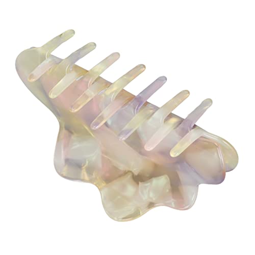 Stylish Non-Slip Hair Claw Clips with Rounded Edges - Smooth Surface Hair Clamps for Women's Daily Hairstyling | Perfect for Work, Gym, and Casual Outings (#3)