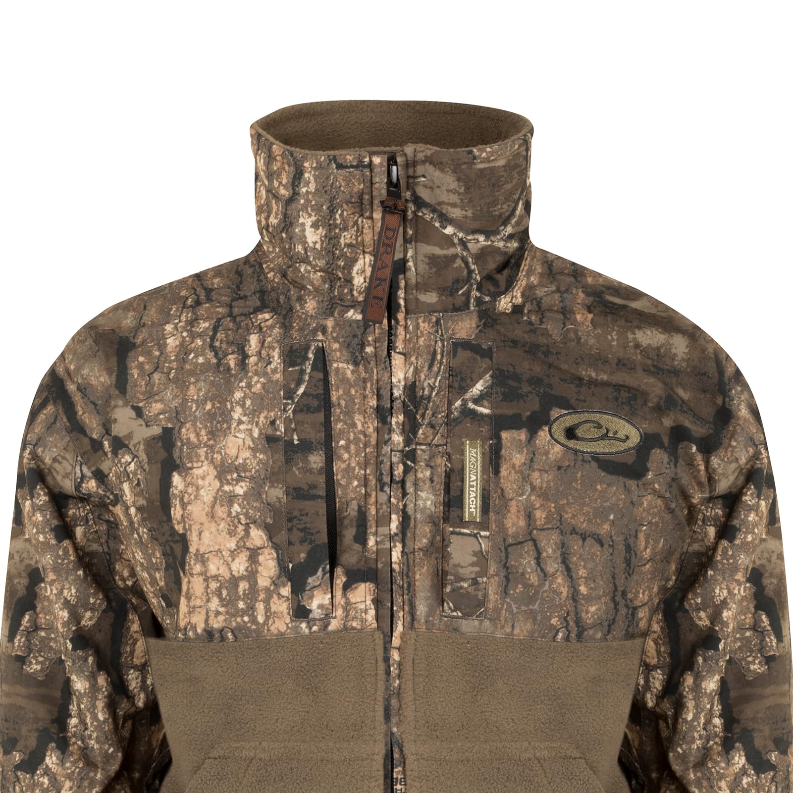 Drake MST Youth Eqwader Full Zip Jacket - Waterproof & Windproof Outdoor Hunting Jacket for Kids - Perfect for Camping, Hiking, and Cold Weather Adventures