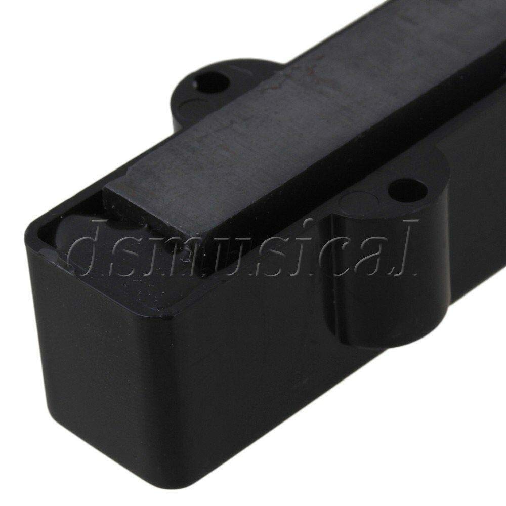 Black 5-String Sealed Bass Guitar Pickup Set - Neck & Bridge Pickups for Enhanced Sound | Perfect for Jazz, Rock & Studio Recording