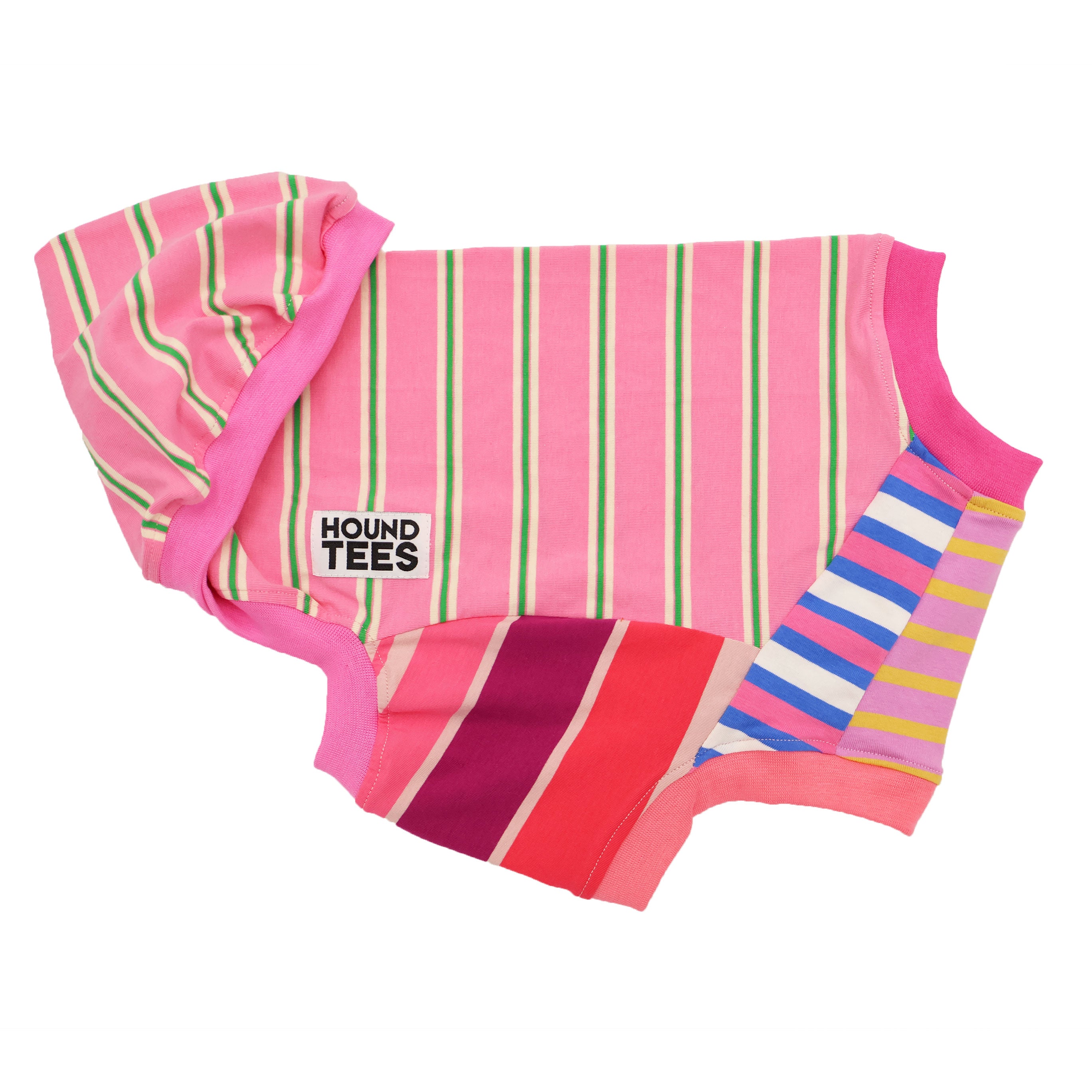 Frankie Pinkie Sleeveless Whippet Hound Graphic T-Shirt for Women - Soft Cotton Dog Lover Tee - Casual Summer Top for Dog Walks & Pet Lovers Outfits