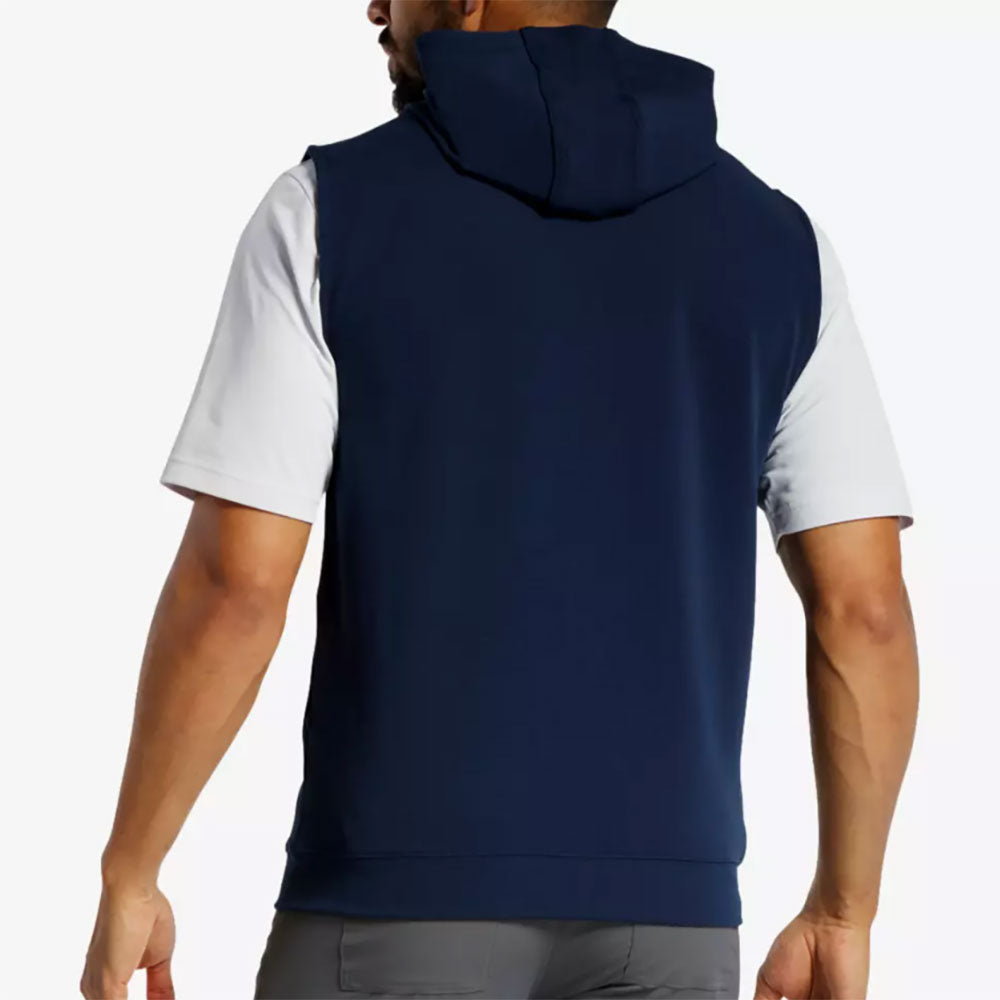 FootJoy Men's Full Zip Hoodie - Lightweight Golf Vest for Warmth & Comfort - Perfect for Golfing, Casual Wear & Outdoor Activities