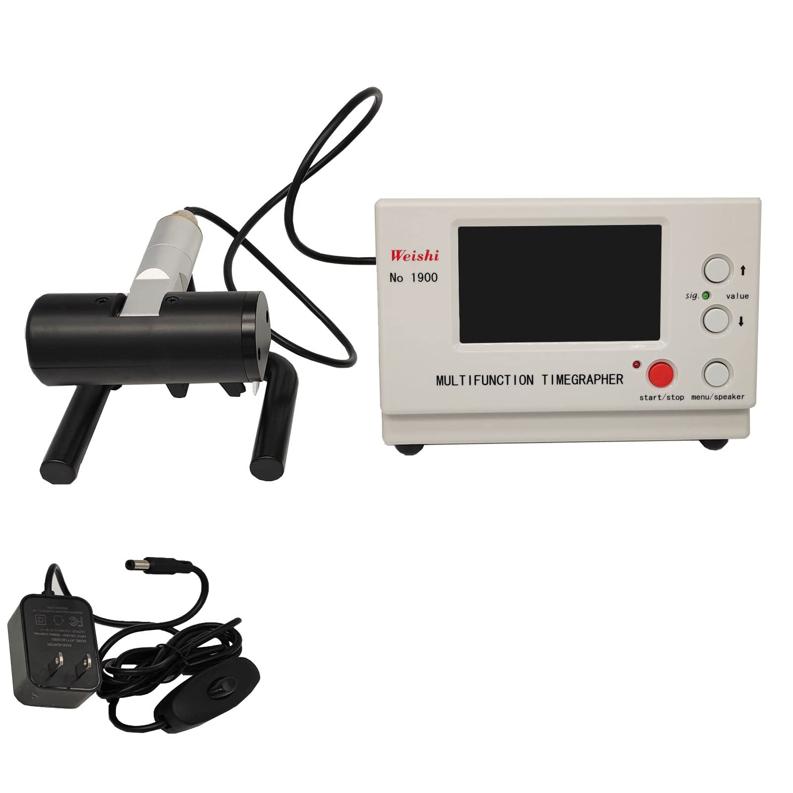 JQDML Timegrapher No.1900 - Professional Watch Timing Machine for Watchmakers | Multifunctional Watch Tester with LCD Screen | Precision Calibration Tool for Mechanical & Automatic Watches | Perfect for Watch Repair Shops, Jewelers & Horology Enthusiasts