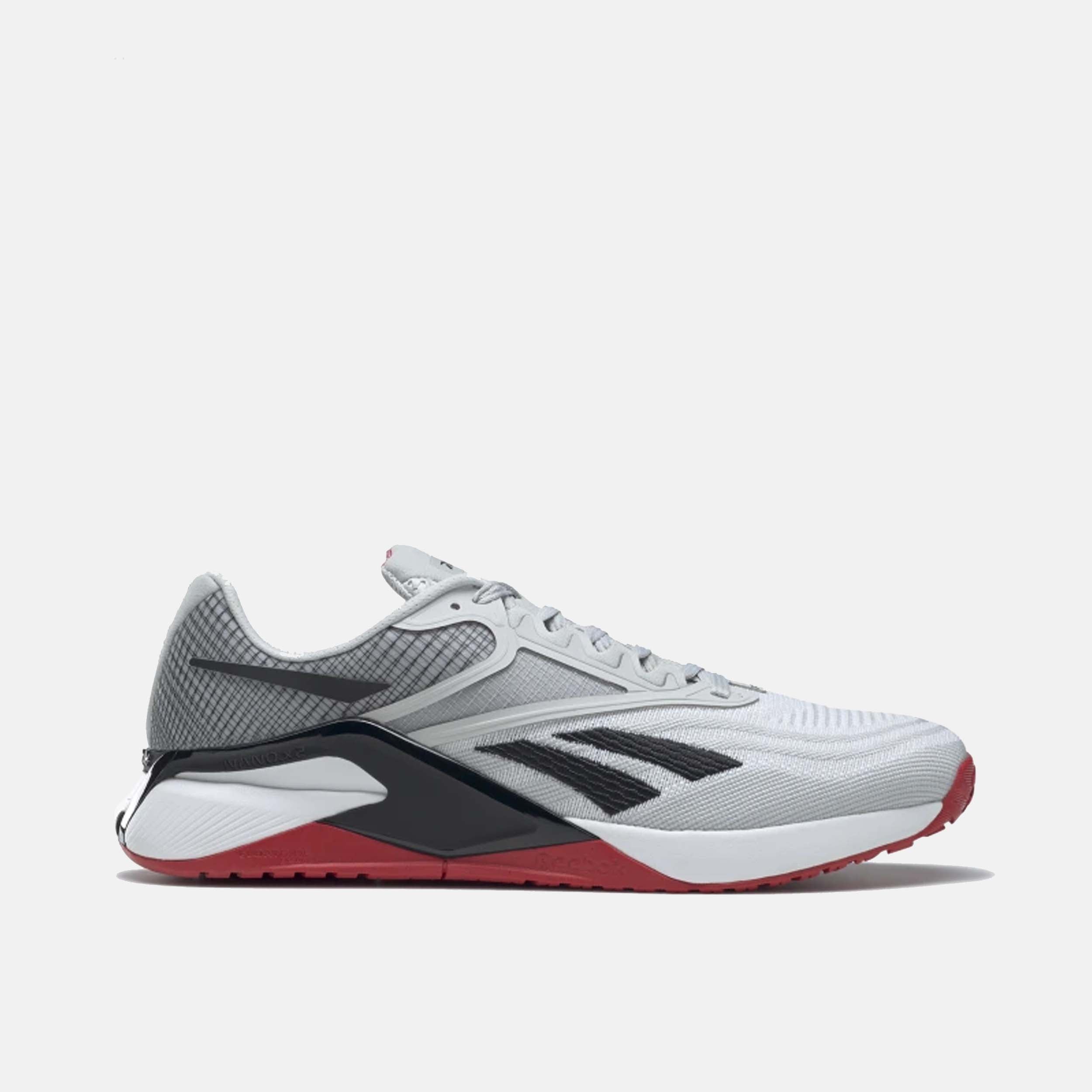 White/Grey/Vector Red