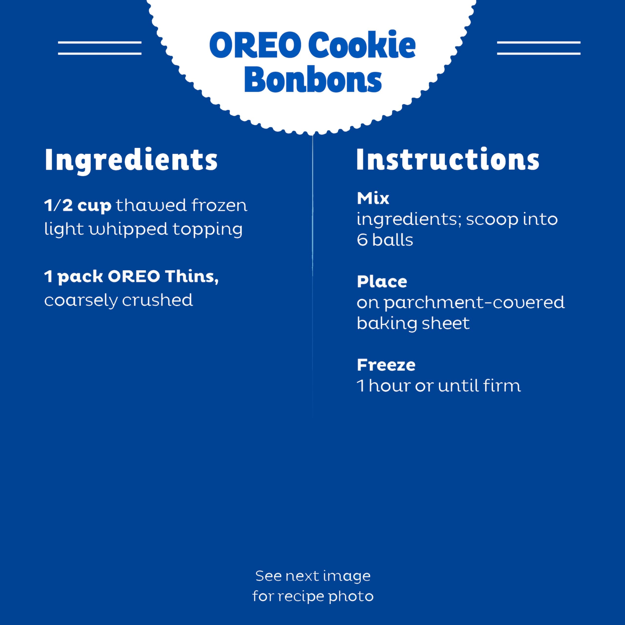 OREO Thins Mint Creme Chocolate Sandwich Cookies, Family Size Pack of 12 (13.1 oz Each) - Perfect for Parties, Snacking & Gift Giving