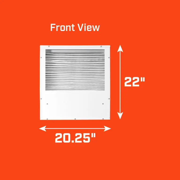 Santa Fe Impact155 Dehumidifier - High Capacity 155 Pints for Large Spaces - Ideal for Basements, Crawl Spaces & Water Damage Restoration - Energy Efficient & Ultra Quiet Operation