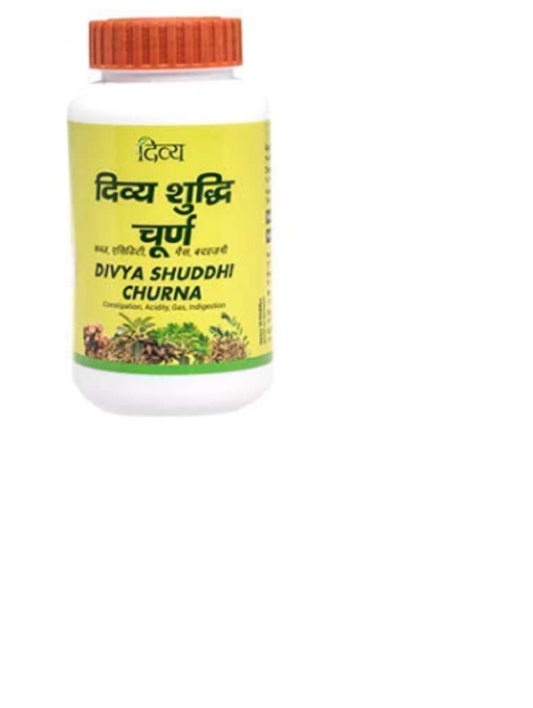 Patanjali Shuddhi Churna 100g - Ayurvedic Herbal Detox Powder for Digestion & Cleansing | Natural Body Detoxifier for Weight Loss & Immunity Boost | Perfect for Daily Wellness & Ayurvedic Detox Routines