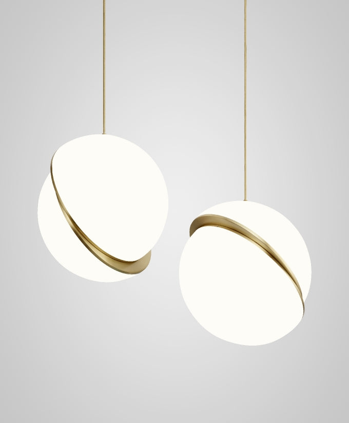 Modern Crescent Moon Pendant Light - Elegant Hanging Chandelier for Bedroom, Living Room & Dining Room - Perfect for Boho, Farmhouse & Minimalist Decor