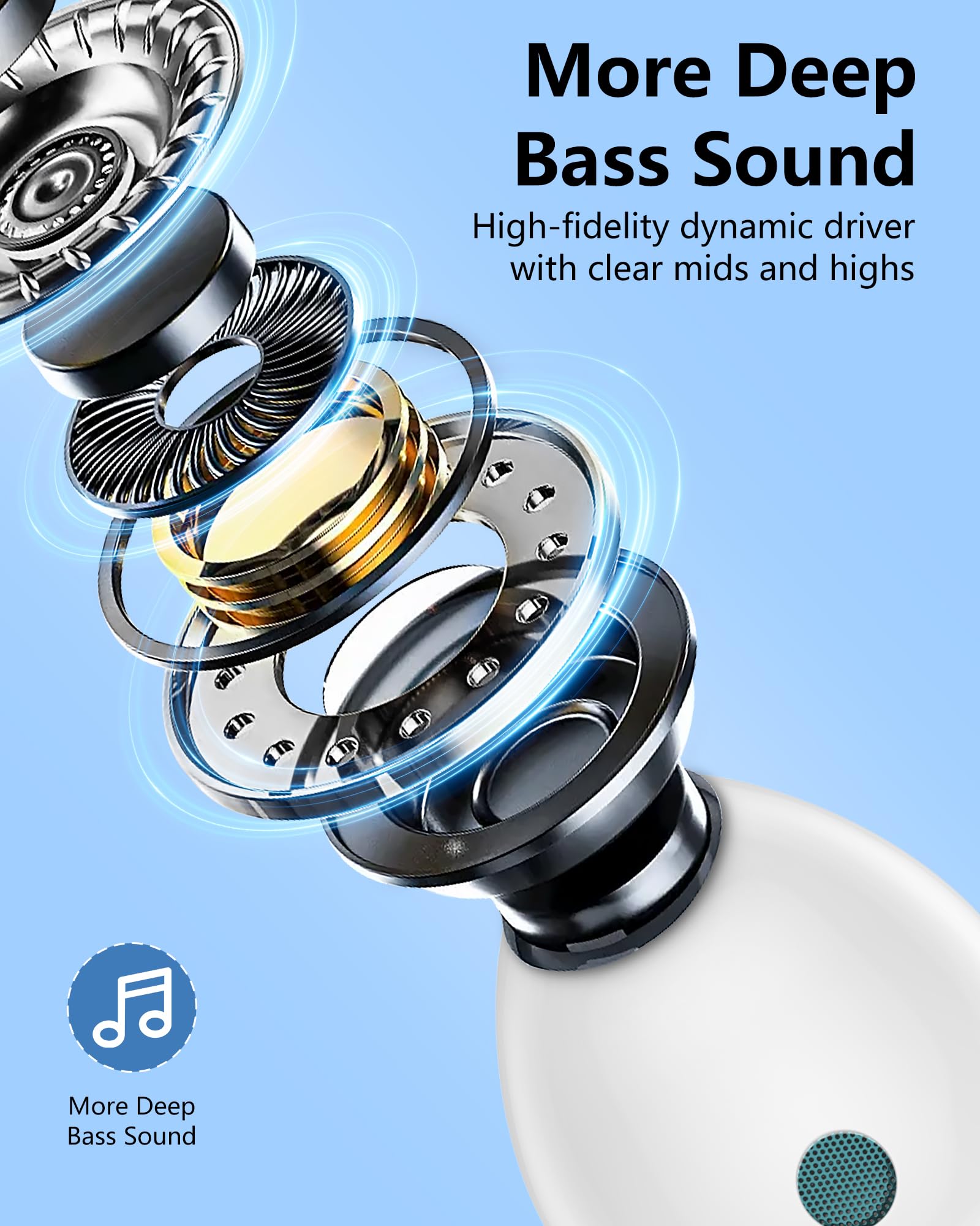2-Pack USB C Wired Earbuds with Microphone & Volume Control - HiFi Stereo Sound for iPhone 16 Pro Max/16/15 Pro, iPad Pro/Air, Samsung S24, Pixel 9 - Perfect for Gaming, Commuting & Work Calls