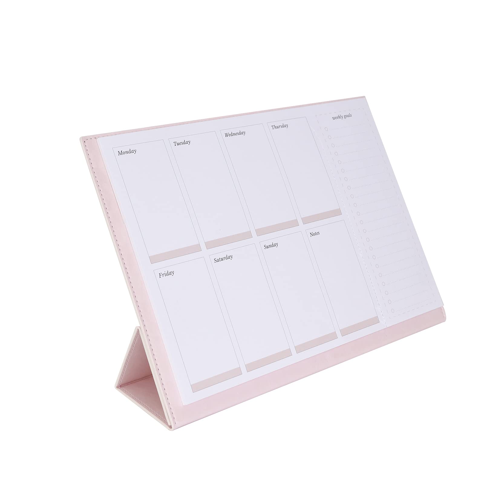Wisefine Magnetic Weekly Planner Notepad - 30 Sheets, 10.98”x7.99” Daily To-Do List Organizer with Agenda Squares | Perfect for Students, Office Work & Home Planning | Ideal for Task Management, Goal Tracking & Productivity Boost