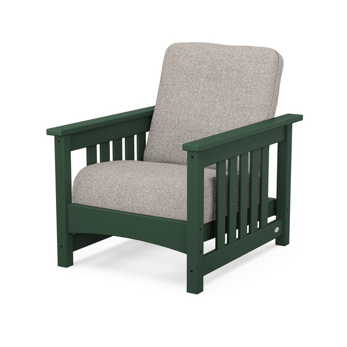 POLYWOOD Classic Mission Chair - Durable Outdoor Adirondack Chair for Patio, Garden & Poolside - Weather-Resistant & Eco-Friendly Recycled Plastic Furniture