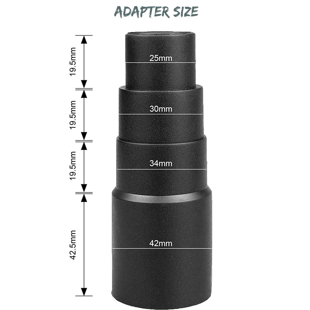 8-Piece Vacuum Attachments Kit for Shop Vac - 1 1/4