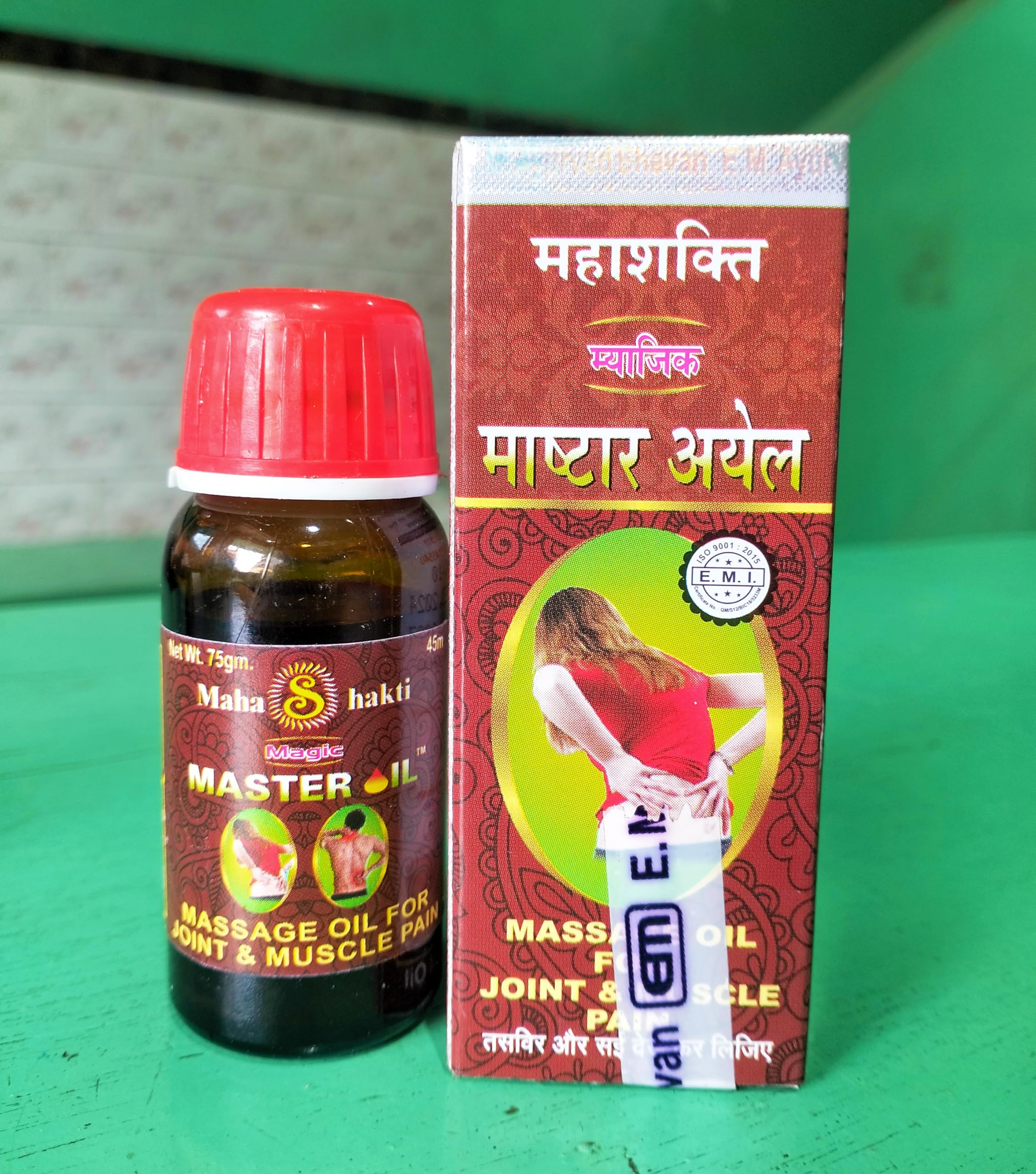 MAHASAKTI MAGIC MASTER OIL - 3 Pack (135ml Total) Natural Herbal Oil for Hair Growth & Scalp Care by YHC HERBAL COMPANY - Perfect for Daily Hair Treatment & Massage Therapy