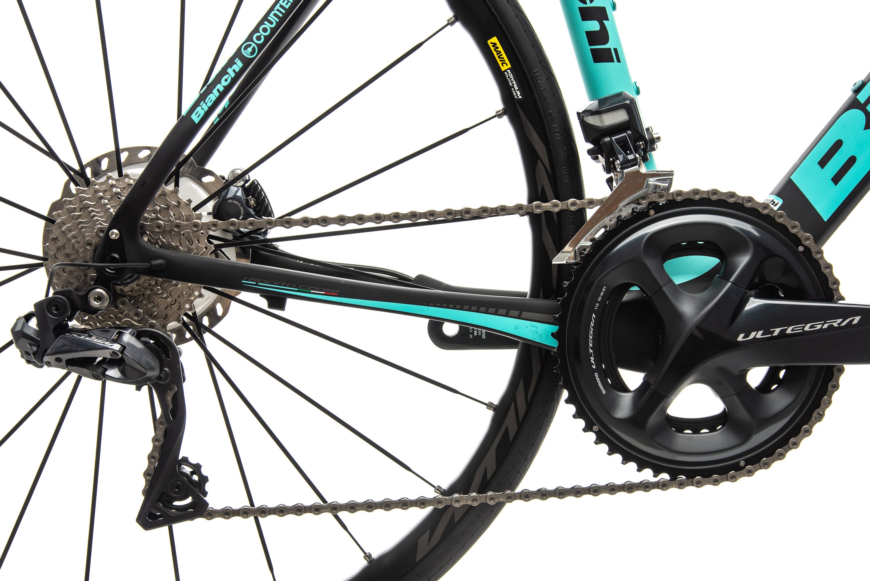 Bianchi Infinito CV Disc Ultegra Di2 Road Bike 2018 - 55cm Carbon Frame, Shimano Di2 Shifting | Perfect for Endurance Rides, Long-Distance Cycling & Competitive Road Racing