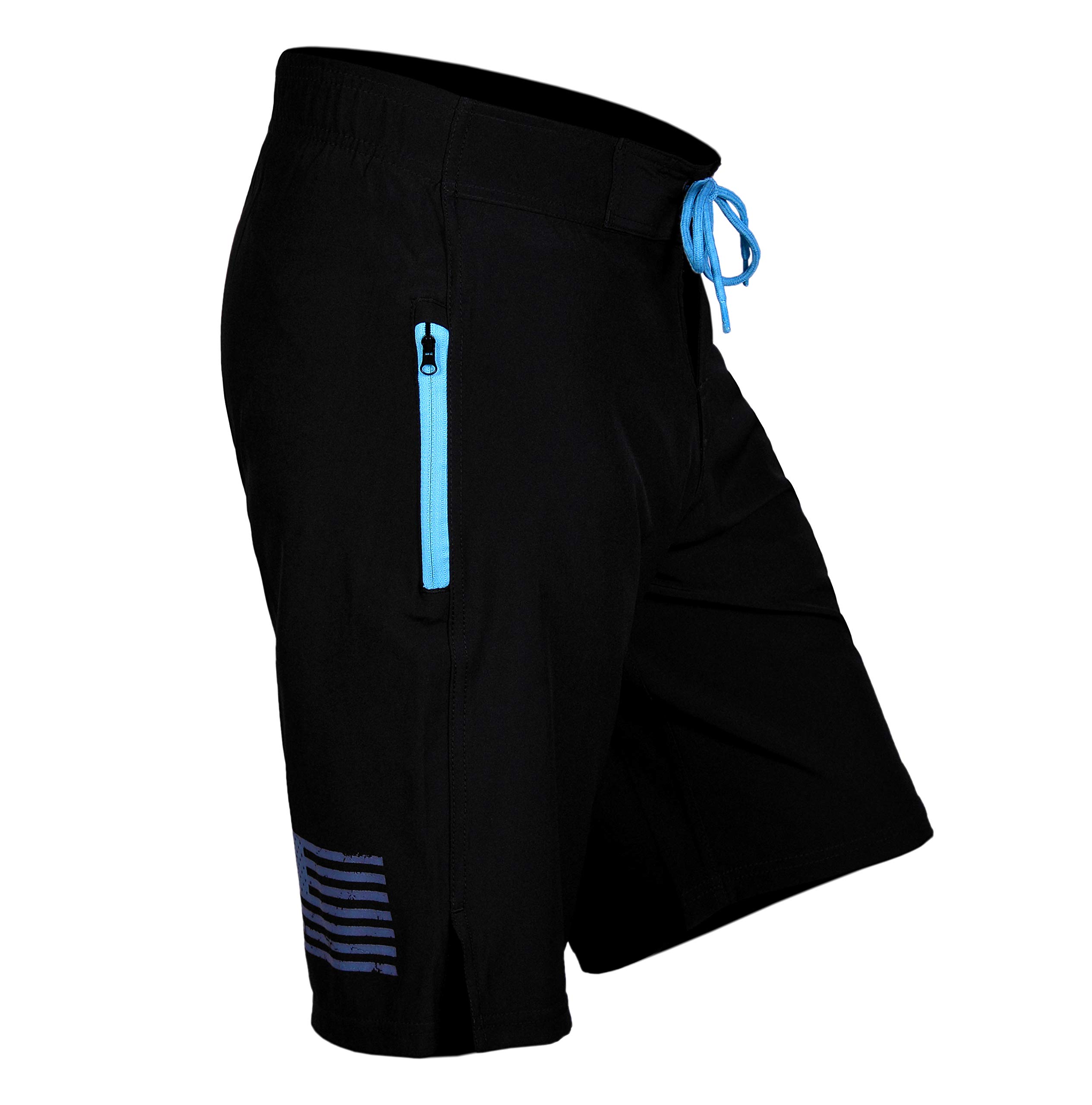 Sanguine Men's Workout Shorts - Gym Training Shorts for Men - Lightweight & Breathable for Running, Basketball & Fitness