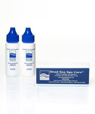 Professional Nail Buffer & Cuticle Oil Treatment Set (2-Pack) - Salon Quality Manicure & Pedicure Kit for Stronger, Healthier Nails at Home or Spa