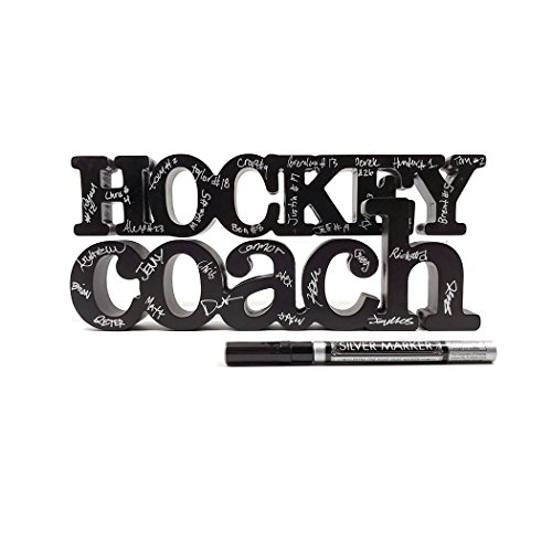 Hockey Coach with Pen