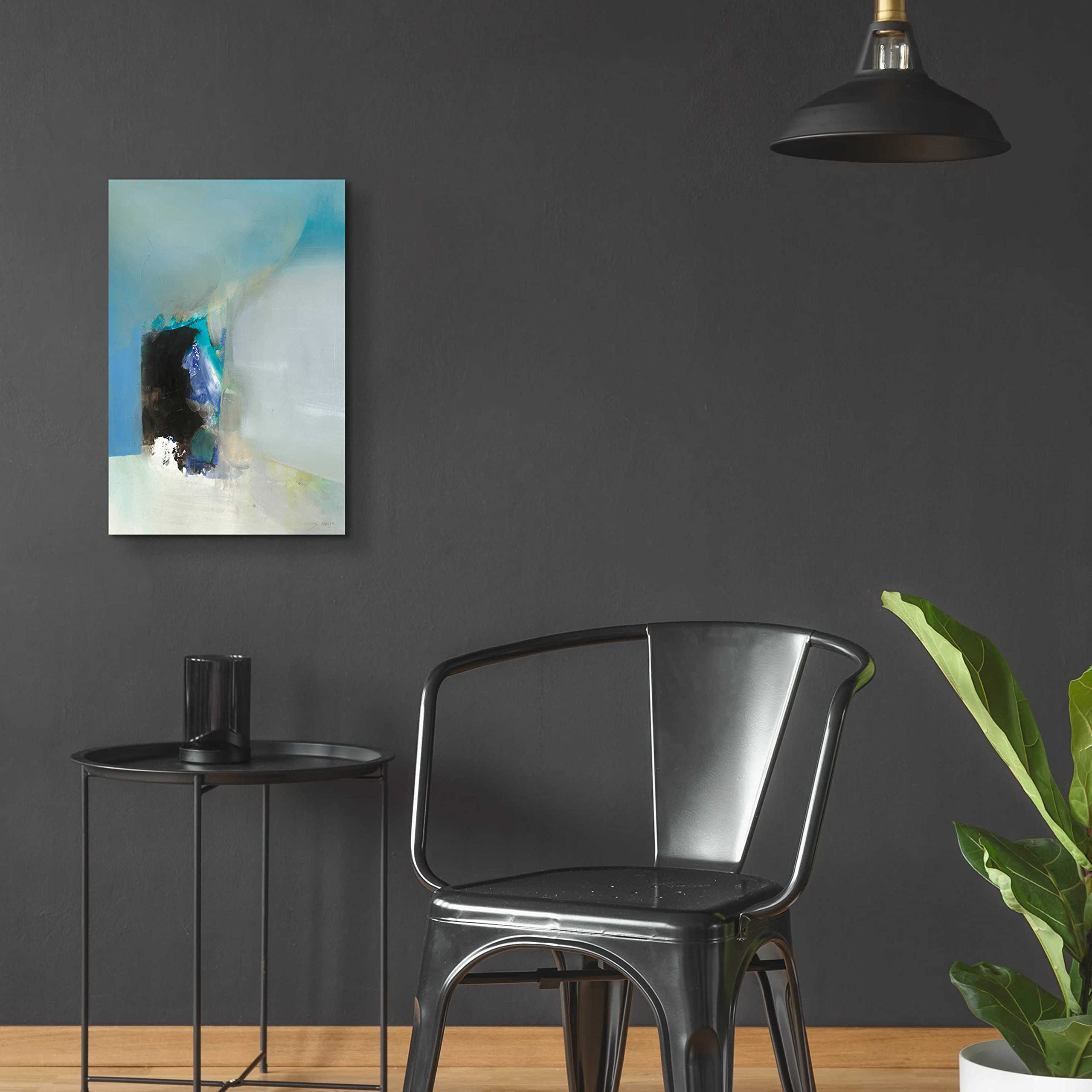Jo Maye Modern Abstract Acrylic Glass Wall Art - 16x24 Inches Contemporary Painting for Living Room, Bedroom & Office Decor | Perfect for Home, Office & Gift Giving