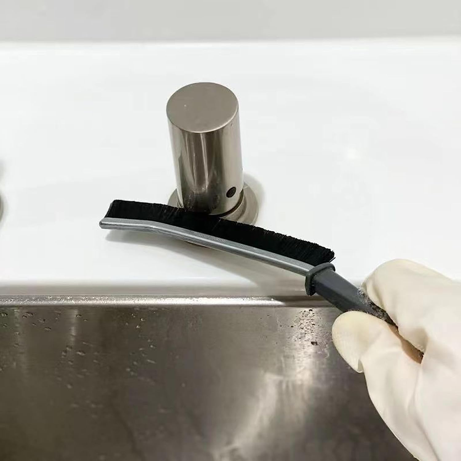 3PC Multi-Purpose Gap Cleaning Brush Set for Deep Cleaning - Window Tracks, Bathroom Tiles, Kitchen Corners & Hard-to-Reach Areas | Perfect for Home Cleaning Supplies & Household Maintenance