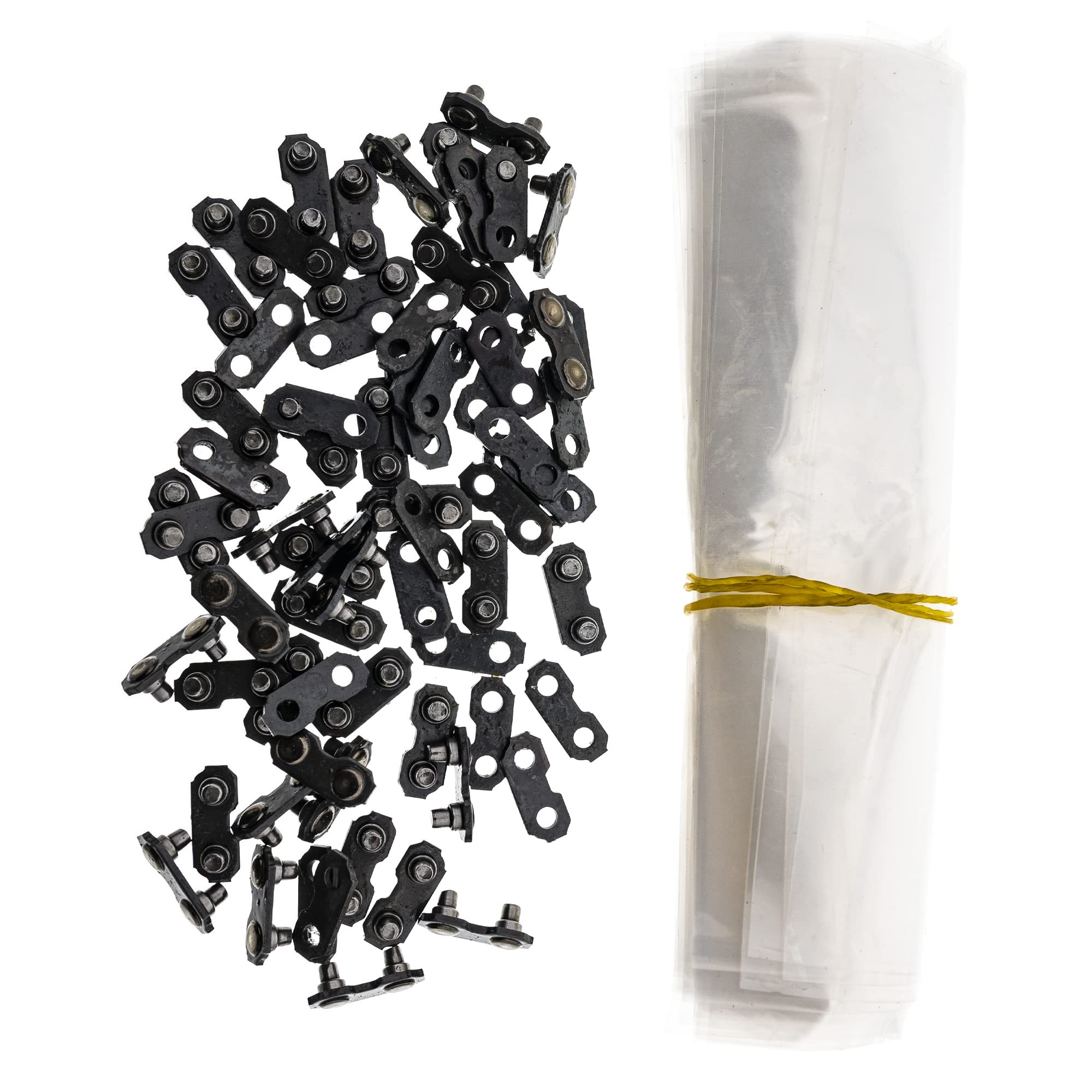 8TEN Bulk Chainsaw Chain Reel - 100 Foot Full Chisel Chain, 3/8