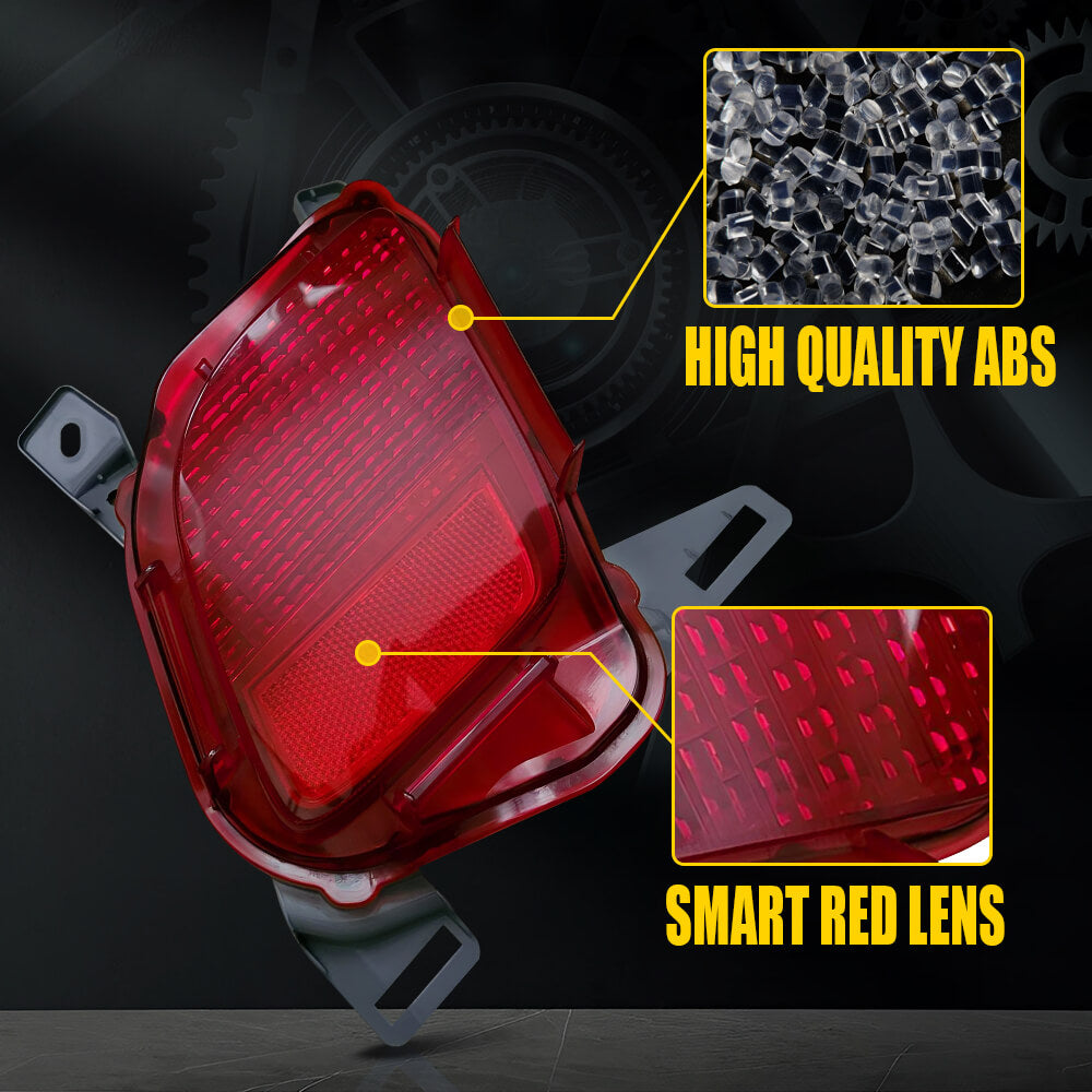 2014-2019 Toyota Highlander Rear Bumper Reflector Set - Left & Right Side Replacement Parts for Enhanced Night Visibility & Safety Driving