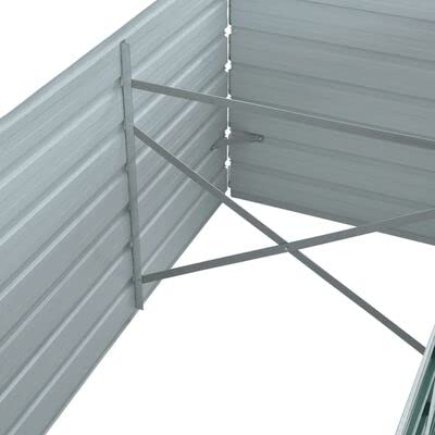 Galvanized Steel Raised Garden Bed Kit - 126