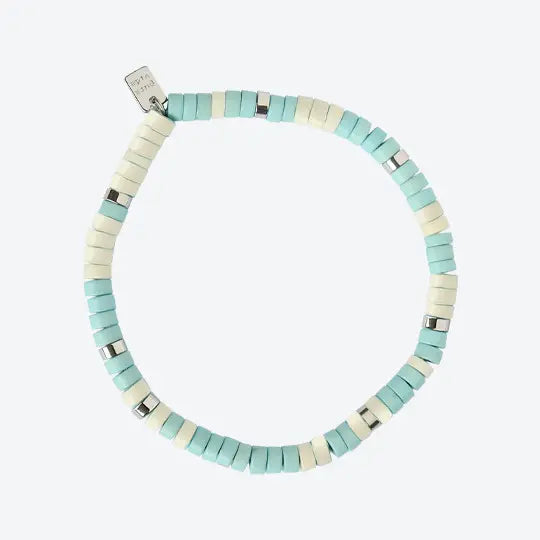 Sealife Stretch Bracelet - Adjustable Ocean-Themed Beaded Bracelet for Women | Perfect for Beach Vacations, Summer Outfits & Gift Giving