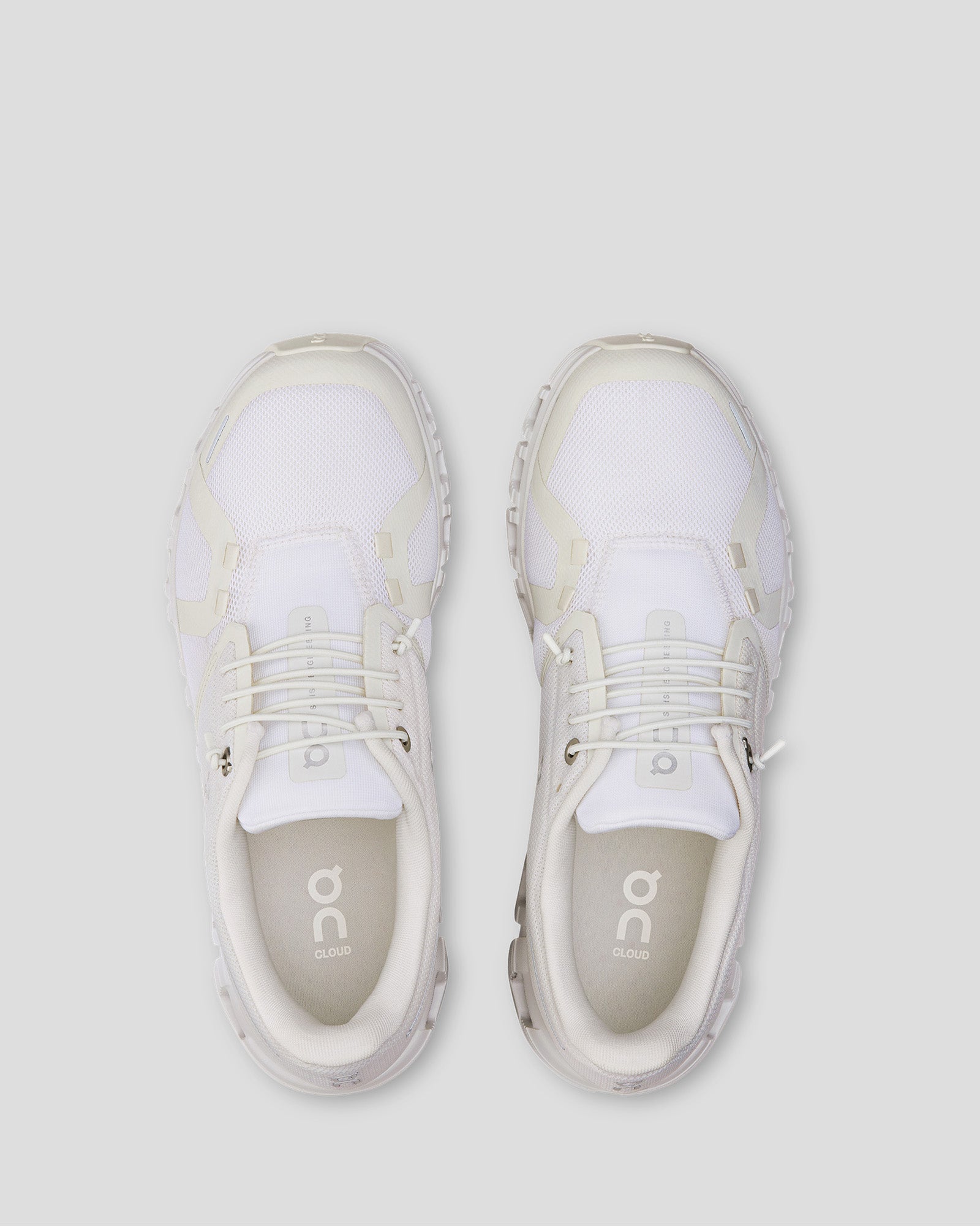 Women's On Cloud 6 Running Shoes - White/White | Lightweight & Cushioned for Road Running, Jogging & Gym Workouts