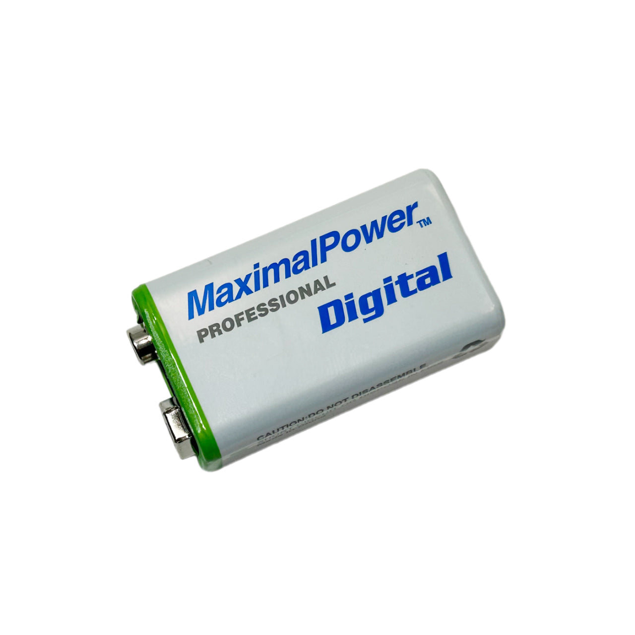 MaximalPower 9V 600mAh Lithium Ion Rechargeable Battery - Long Lasting High Capacity 9 Volt Block Battery for Smoke Detectors, Guitar Pedals & Electronic Devices