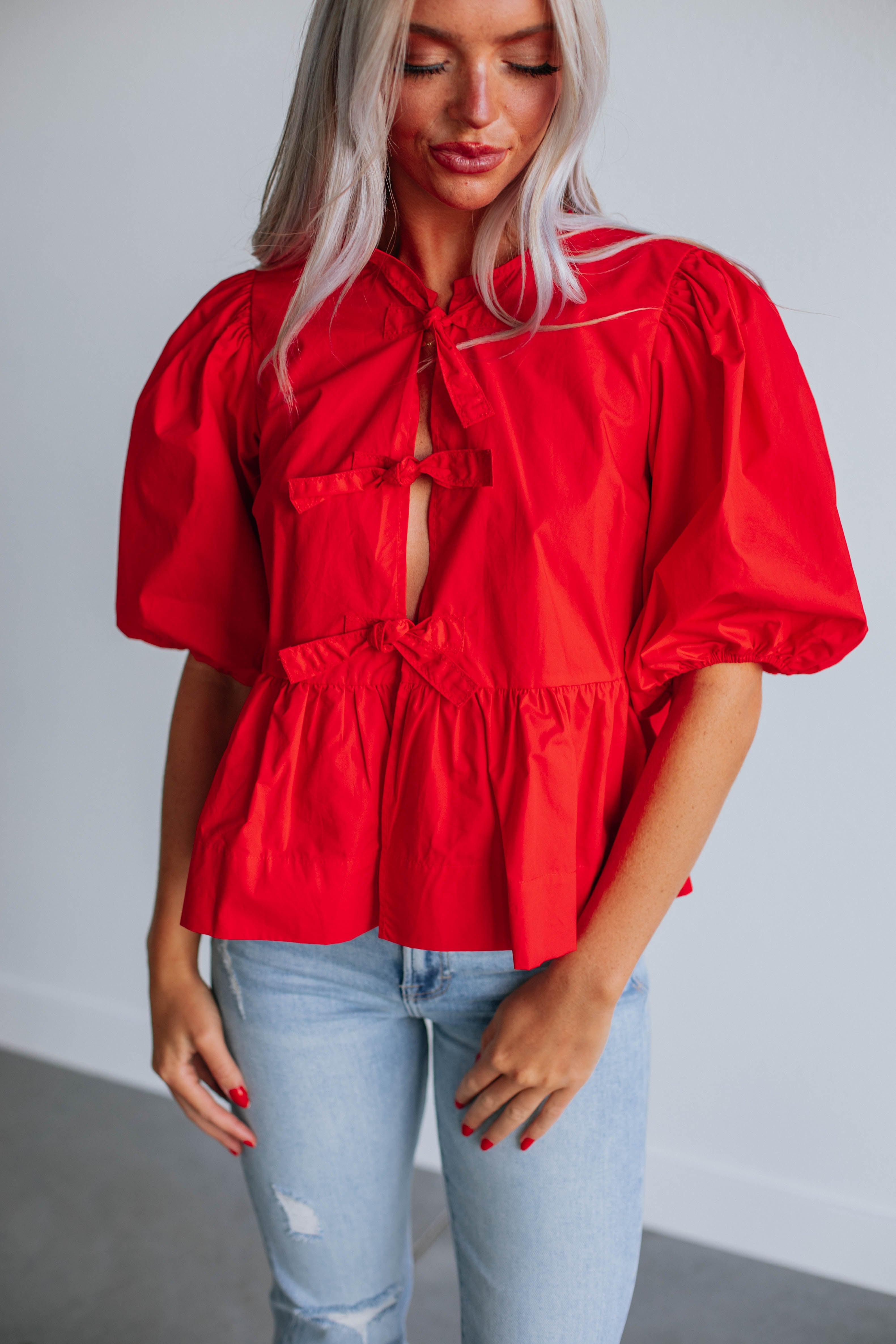Stylish Indy Top for Women - Trendy Casual Blouse for Everyday Wear - Perfect for Office, Outings & Date Nights