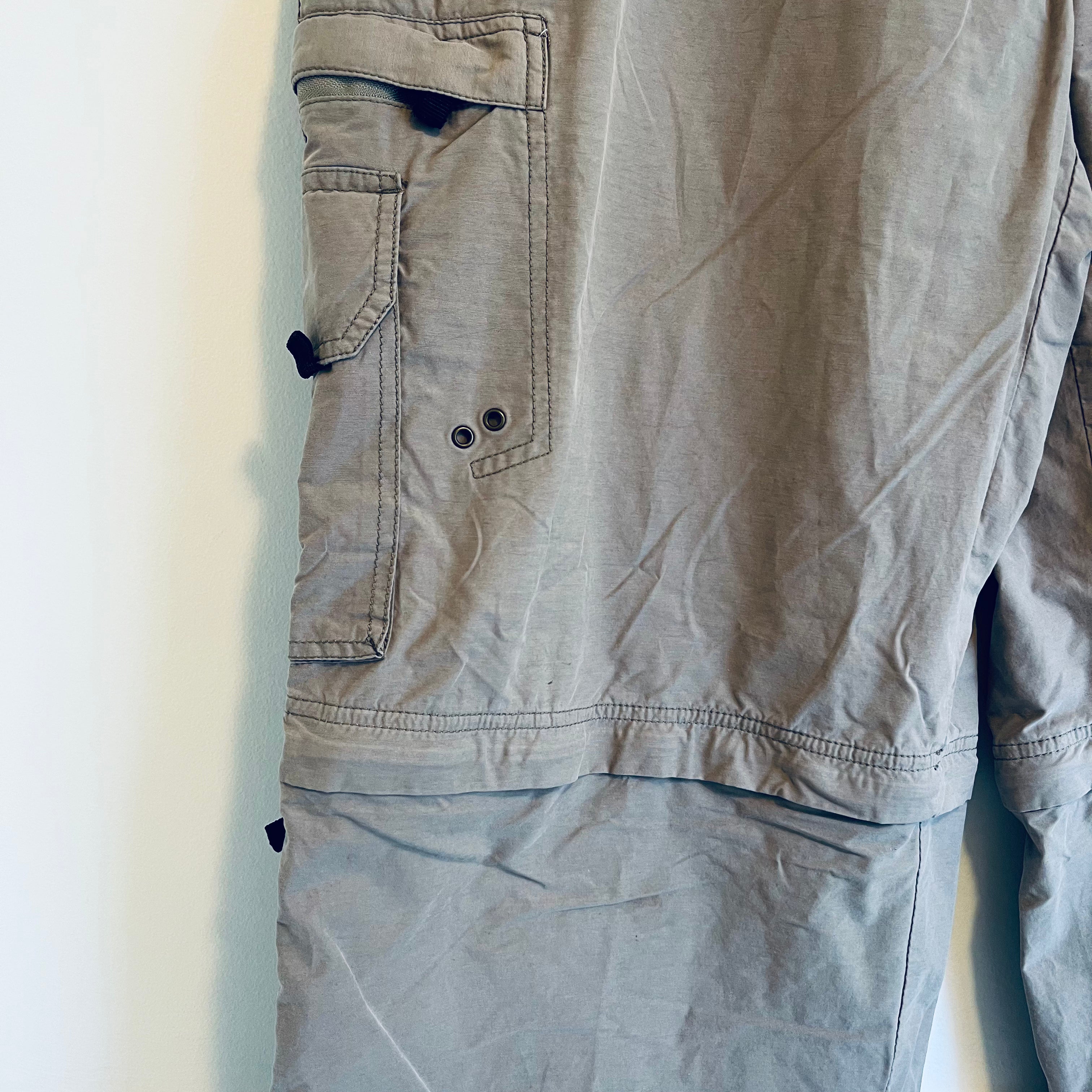 Men's Convertible Cargo Pants with Zipper Detachable Legs | Outdoor Hiking Travel Tactical Pants | Lightweight Quick-Dry for Camping, Hiking & Travel Adventures