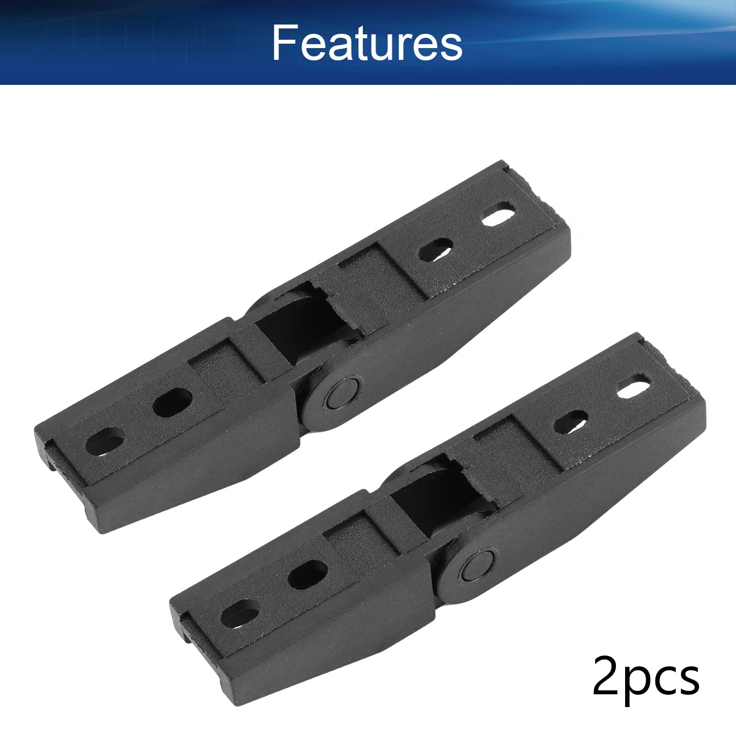 Heyiarbeit Drag Chain End Connector for 7x7mm Cable Carrier Chain - 2 Sets - Industrial Cable Management Solution for CNC Machines and Robotics