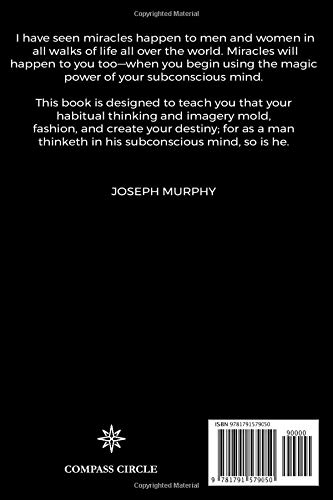 The Power of Your Subconscious Mind - Unlock Your Potential & Achieve Success | Self-Help Book for Personal Growth & Motivation | Perfect for Meditation, Goal Setting & Mental Wellness