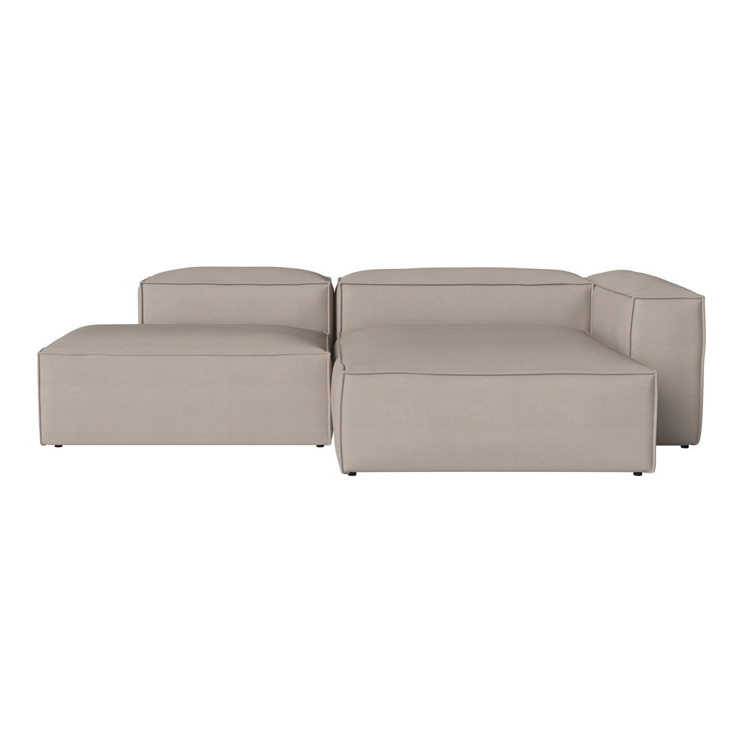 Cosima 2 Seater Sofa with Open End & Chaise - Modern Living Room Furniture for Small Spaces | Perfect for Apartments, Condos and Cozy Home Decor