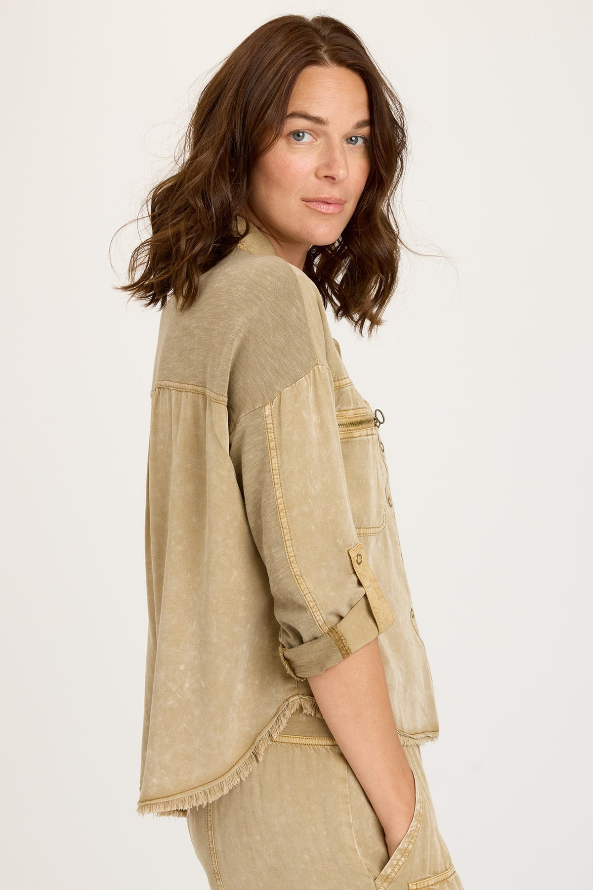 Kapp Men's Button Up Shirt - Distressed Wash Linwood Style for Casual Wear & Outdoor Adventures
