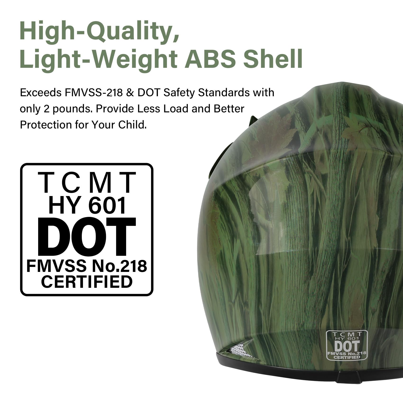 SLMOTO Youth Kids Motocross BMX MX ATV Dirt Bike Helmet - DOT Approved Full Face Offroad Motorcycle Helmet for Boys & Girls - Perfect for Motocross, BMX Racing, ATV Riding & Dirt Biking Adventures