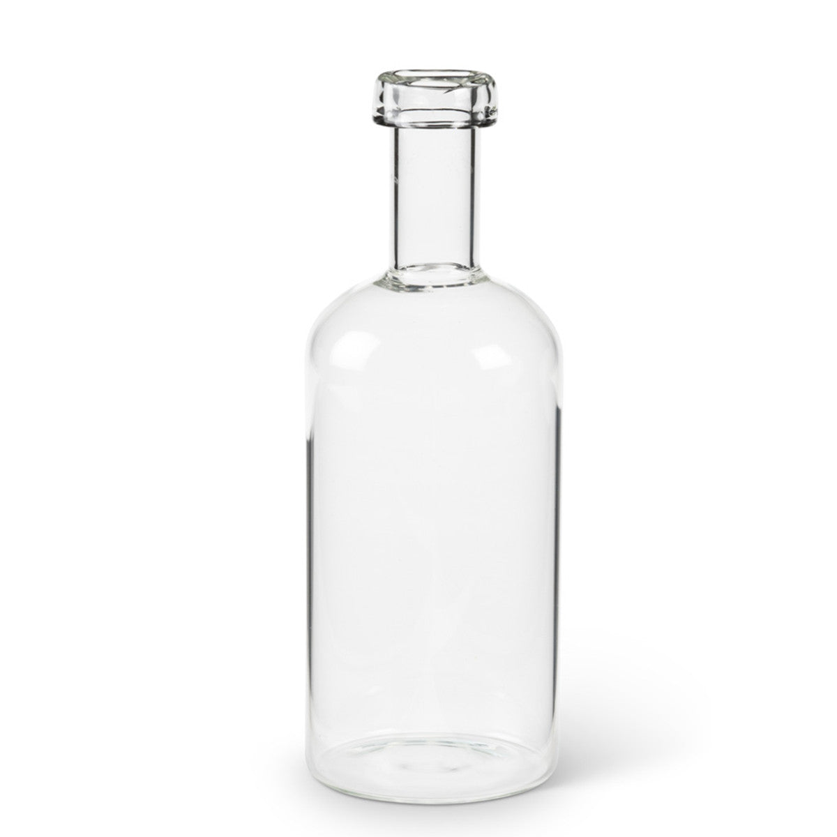 Elegant Glass Bottle Vase for Home Decor - Perfect for Flowers, Centerpieces & DIY Wedding Decorations