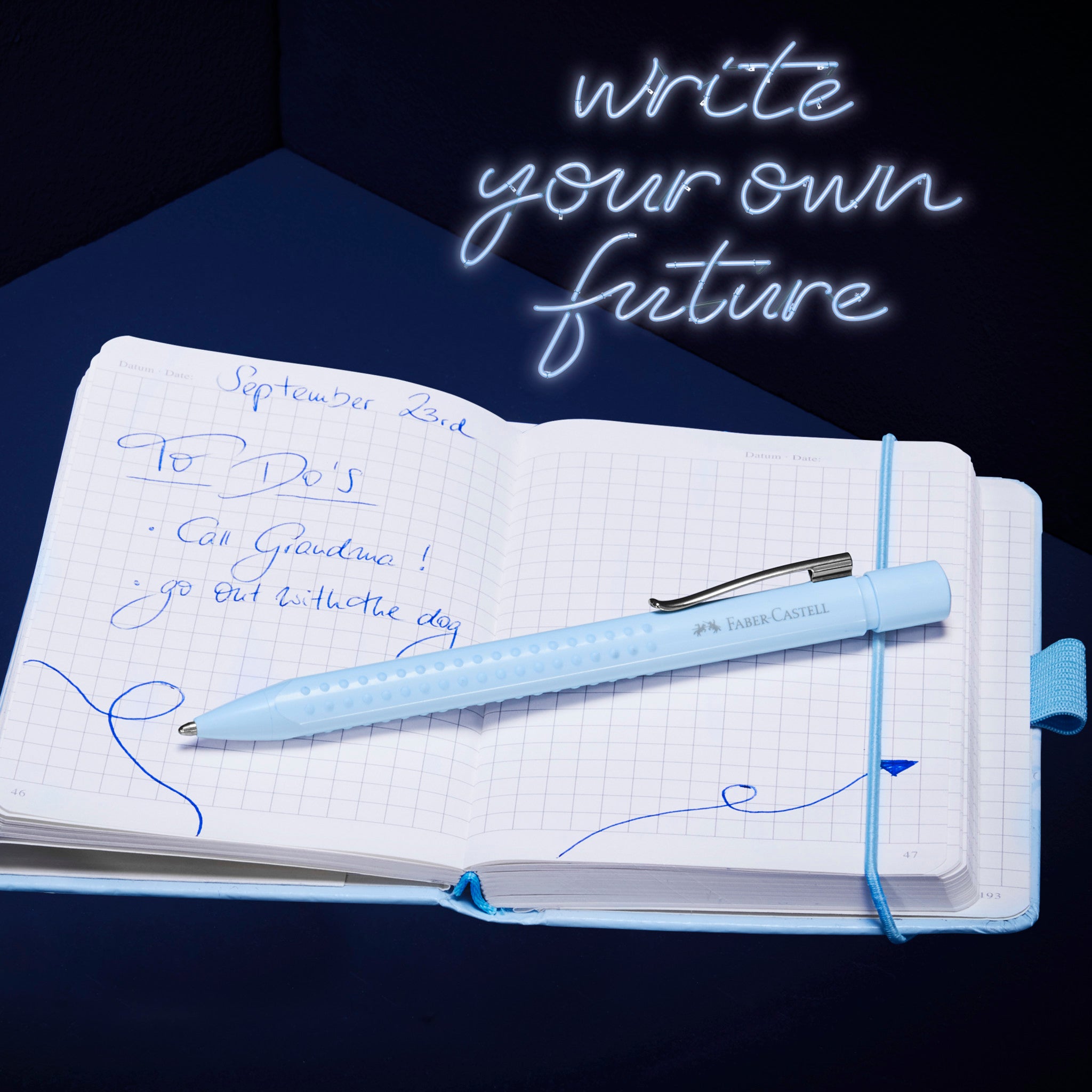 Premium A5 Notebook Sky Blue - 10244358 | Durable Lined Paper for Journaling, Note Taking & Office Work | Perfect for Students, Professionals & Artists